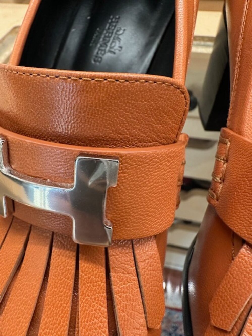 Hermès Leather Brown Size 37 Pumps - Picture 8 of 8
